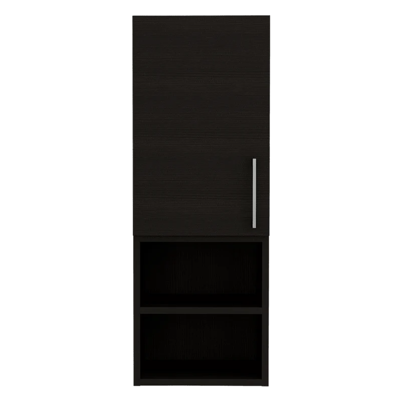 Gabinete de Baño Apolis, Wengue, con Espacio para Guardar Objetos de Aseo Personal