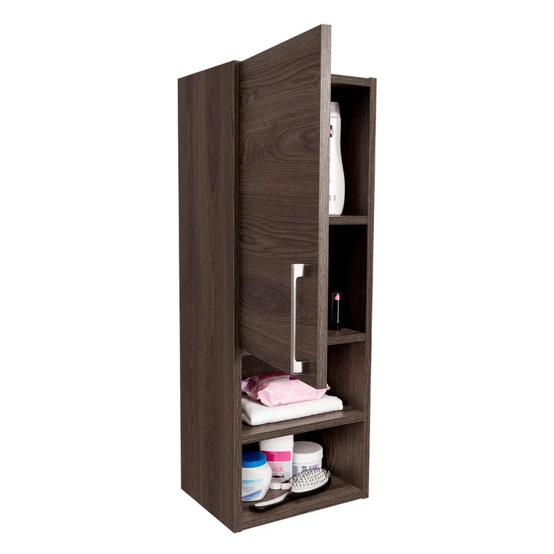 Gabinete de Baño Apolis, Avellana, con Espacio para Guardar Objetos de Aseo Personal