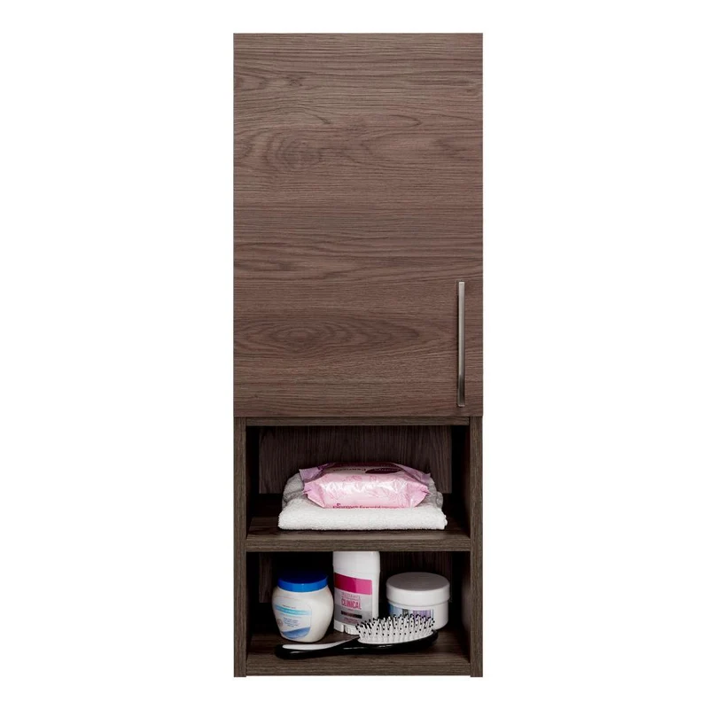 Gabinete de Baño Apolis, Avellana, con Espacio para Guardar Objetos de Aseo Personal