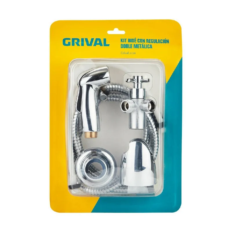 Kit Grival Bide con Regulación Doble Metálica