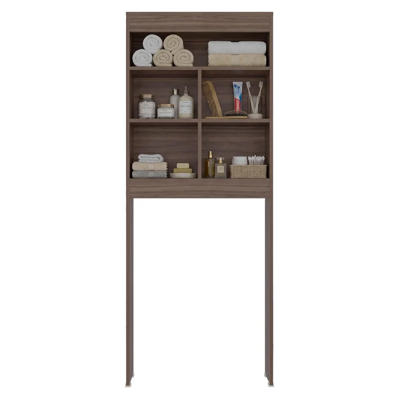 Gabinete de Baño Bristol 20, Avellana, Amplios Espacios para Colocar Objetos Decorativos ZF