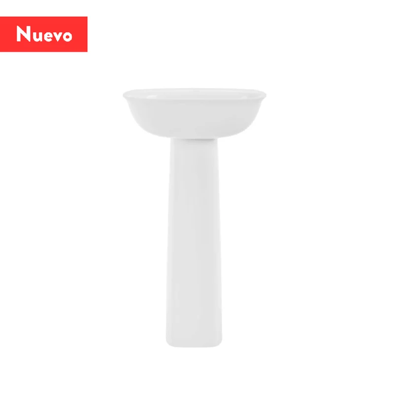 Lavamanos Corona con Pedestal Aluvia Blanco