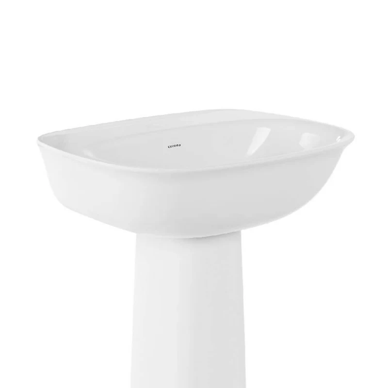 Lavamanos Corona con Pedestal Aluvia Blanco