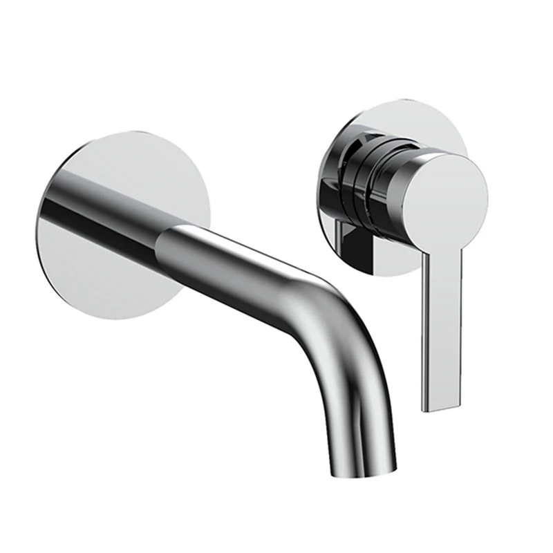 Monomando encastre lavabo rondo