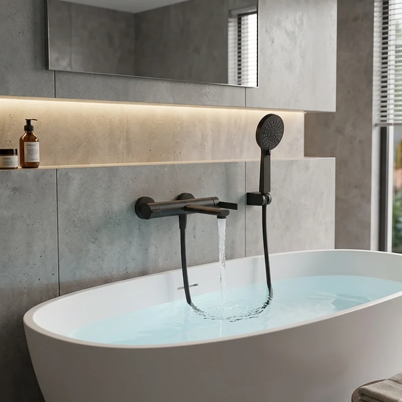 Monomando baño ducha rondo multifunción