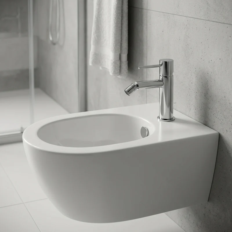 Grifo de Bidet Monomando Serie Monza Acabado Cromo -Imex