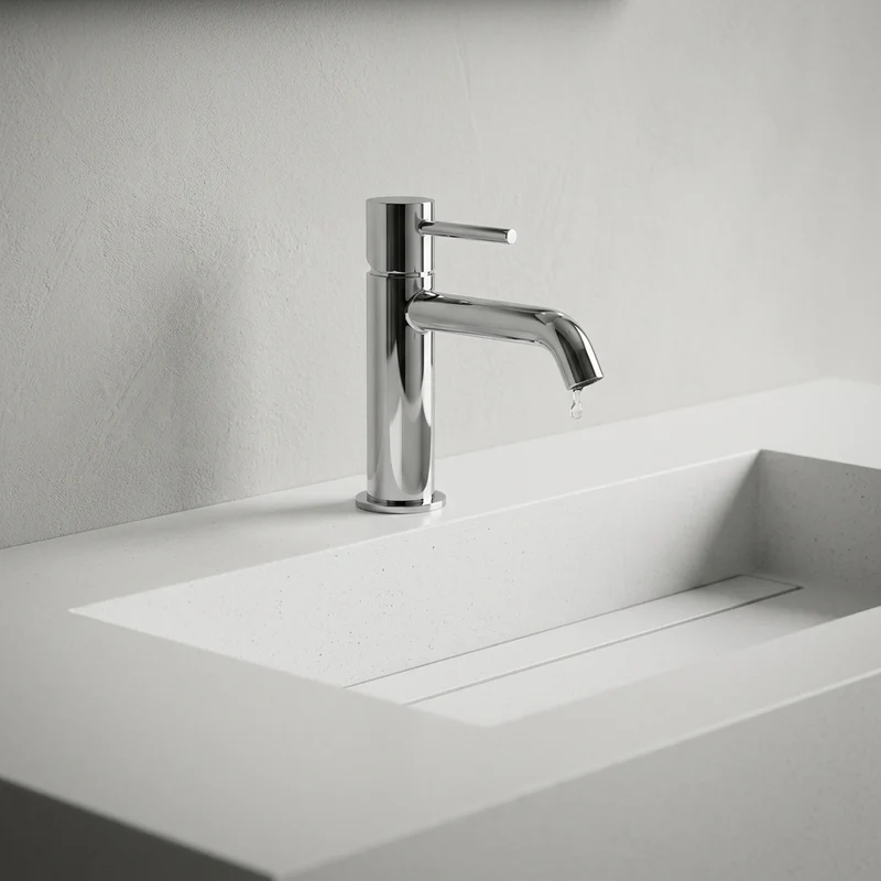 Grifo de lavabo Monomando Serie Monza Acabado Cromo -Imex