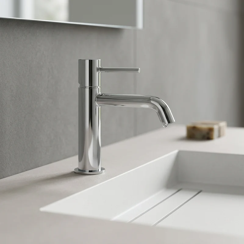 Grifo de lavabo Monomando Serie Monza Acabado Cromo -Imex