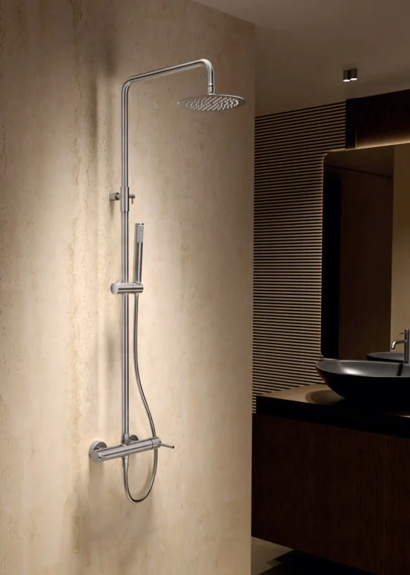 Columna de ducha Monomando Serie Monza Acabado Cromo -Imex