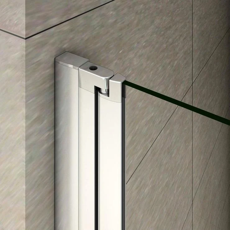 Mampara de Bañera Plegable con Bisagra Cristal Antical 6mm