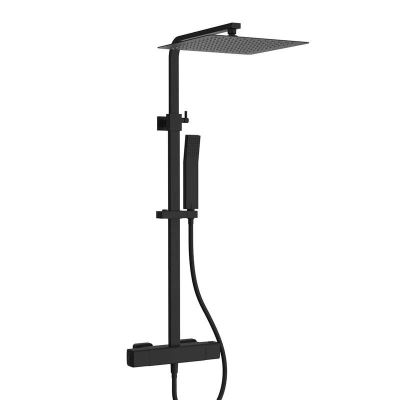 COLUMNA DUCHA TERMOSTATICA ALLURE CON TELEDUCHA MULTIFUNCION