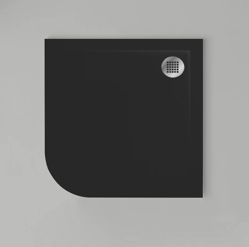 Plato de ducha semicircular modelo Liso