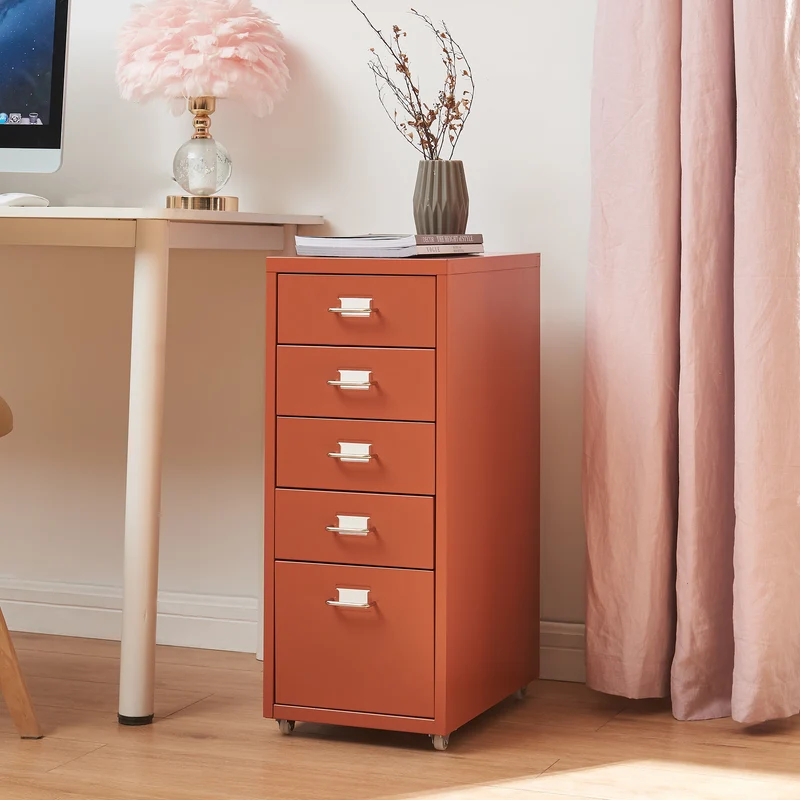 Contenedor móvil Kökar con 5 cajones 69x28x41 cm [en.casa]