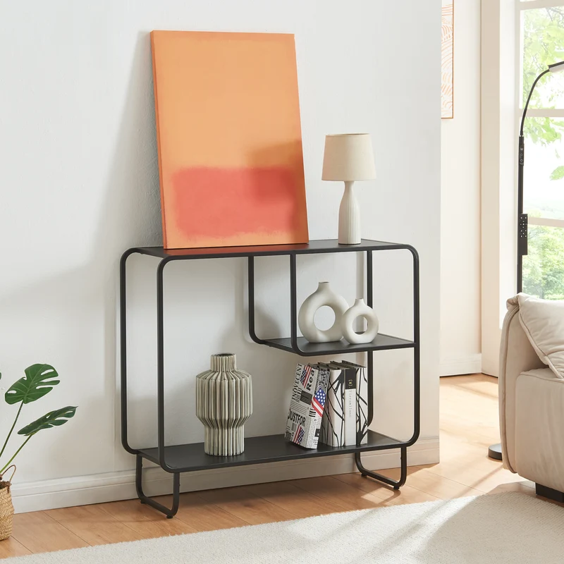 Mesa consola Færder Metal [en.casa]