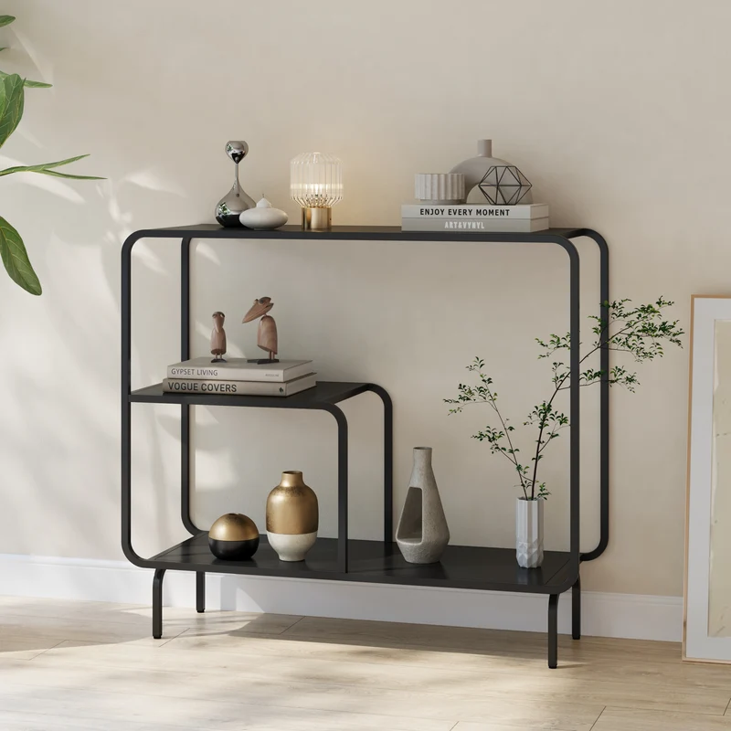 Mesa consola Færder Metal [en.casa]