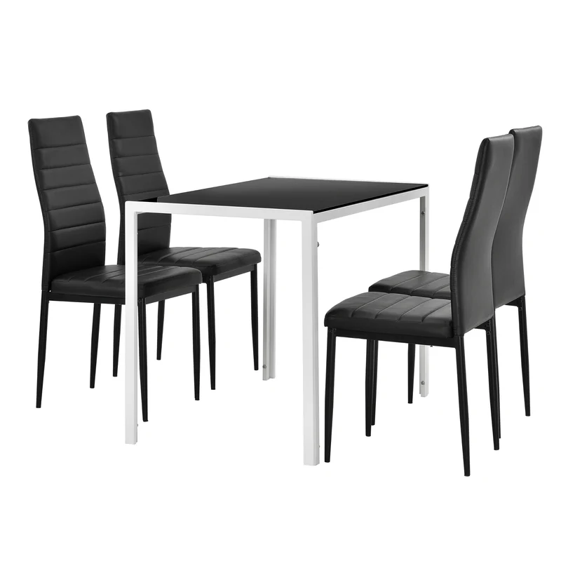 Grupo de comedor Bergen (Set, 5 piezas) varios colores [en.casa]