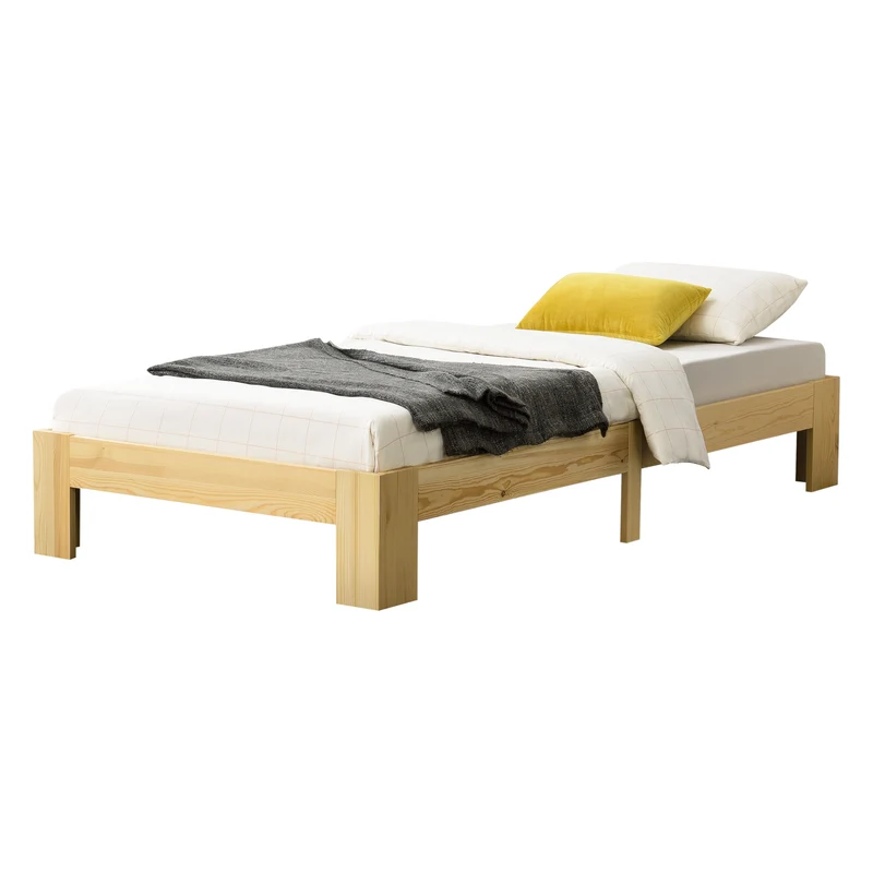 Cama de madera Raisio Cama juvenil varios colores y tamaños en.casa