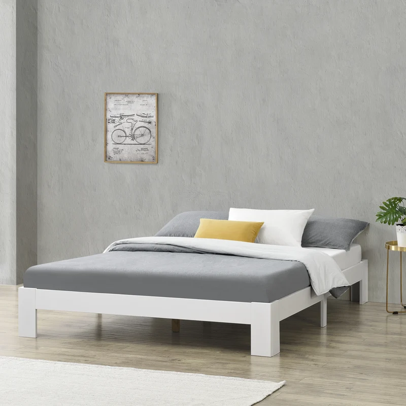 Cama de madera Raisio Cama juvenil varios colores y tamaños en.casa