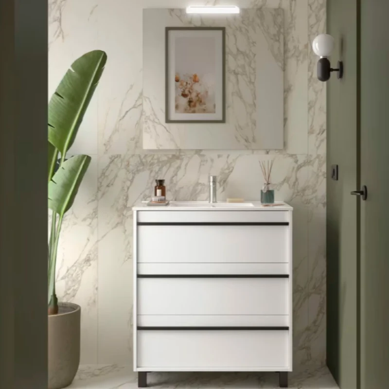 Conjunto mueble de baño Attila Salgar