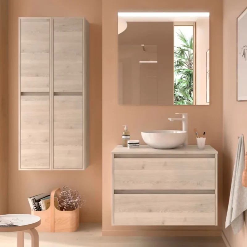 Mueble de baño con encimera y cajones Noja Salgar
