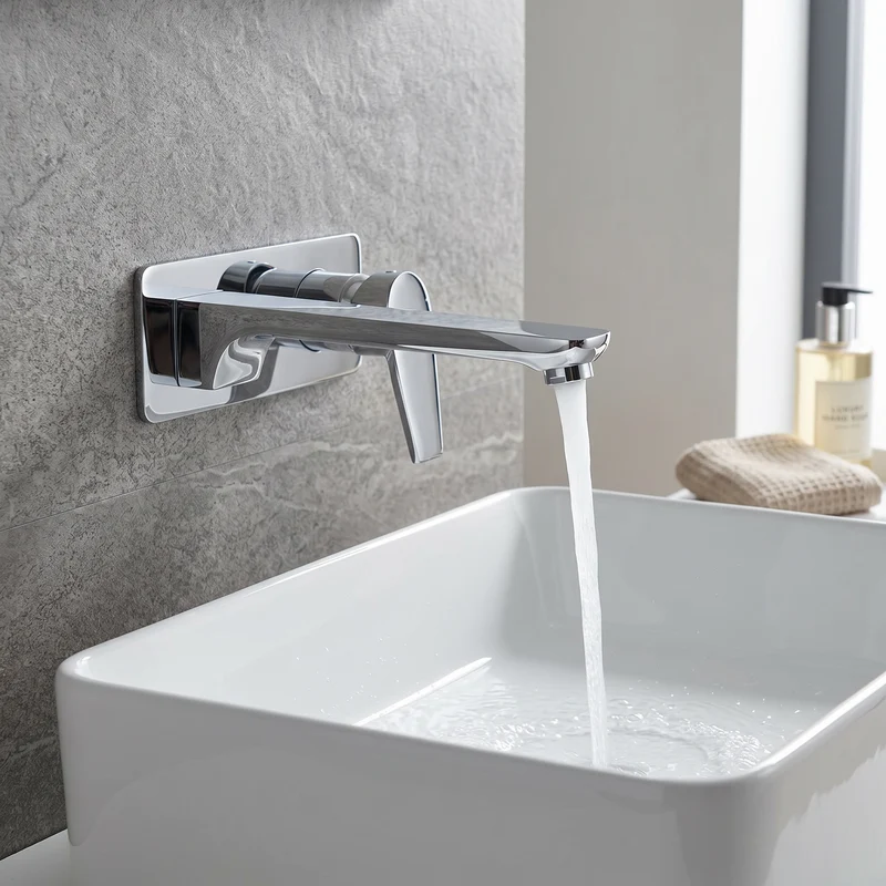 Grifo monomando de lavabo empotrado Arvet