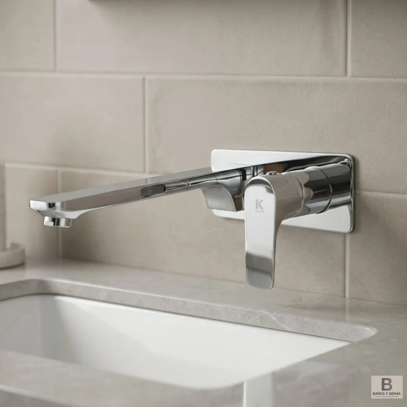 Grifo monomando de lavabo empotrado Sinua