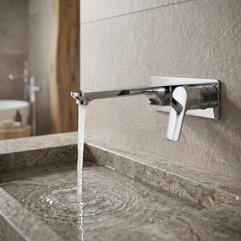 Grifo monomando de lavabo empotrado Sinua