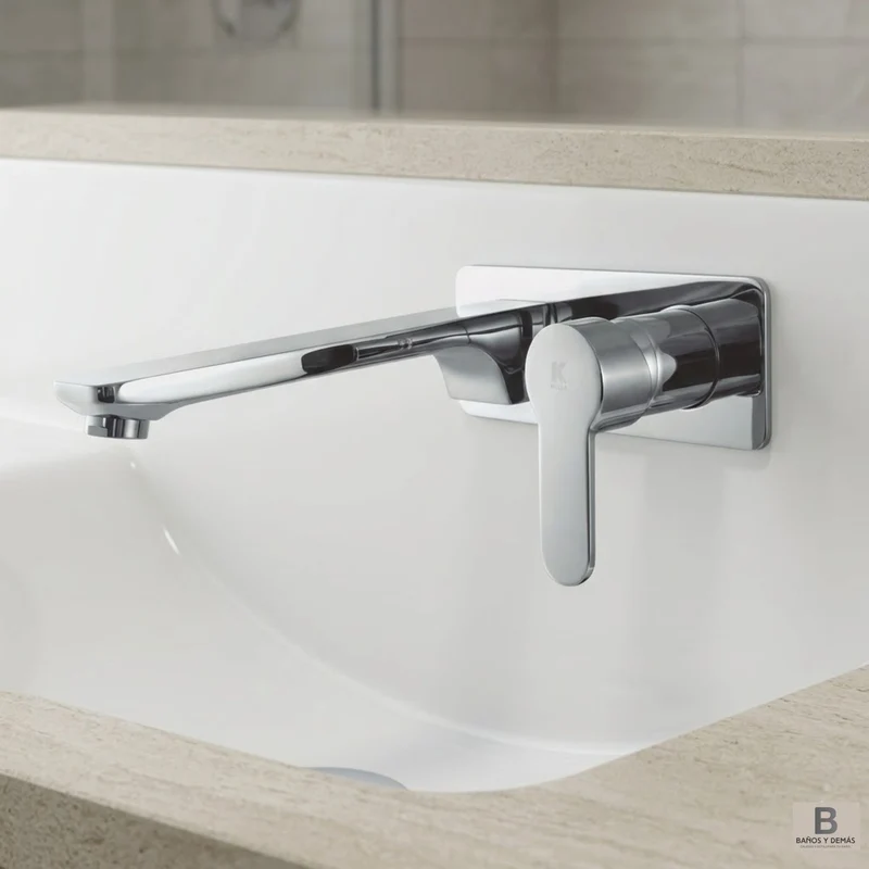 Grifo monomando de lavabo empotrado Omnia