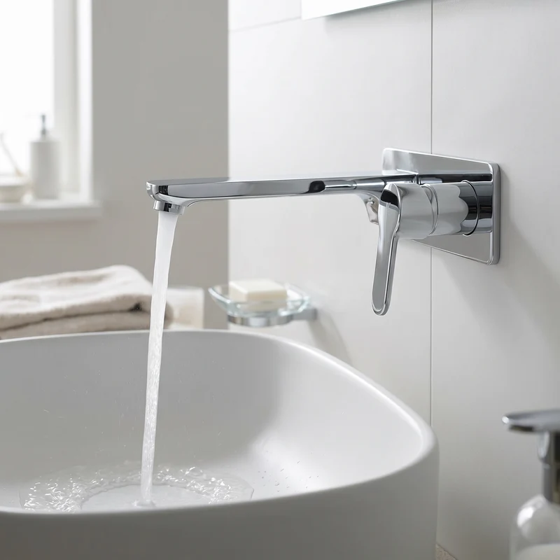 Grifo monomando de lavabo empotrado Omnia