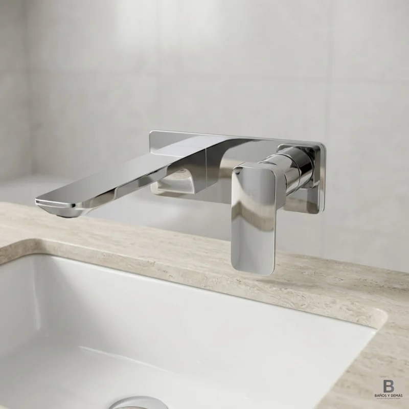 Grifo monomando de lavabo empotrado Skara