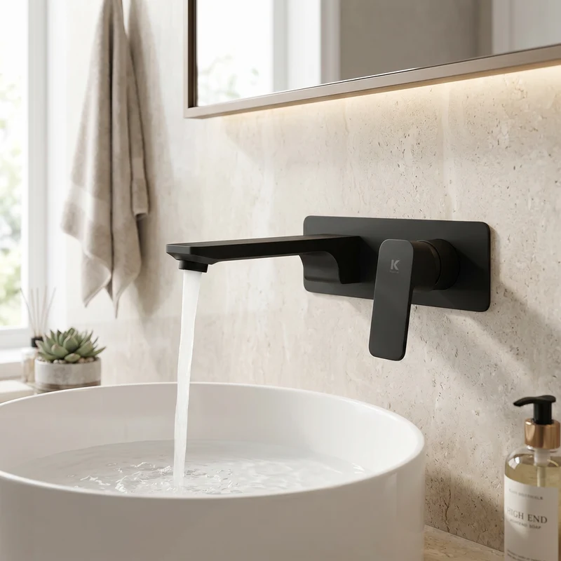 Grifo monomando de lavabo empotrado Skara