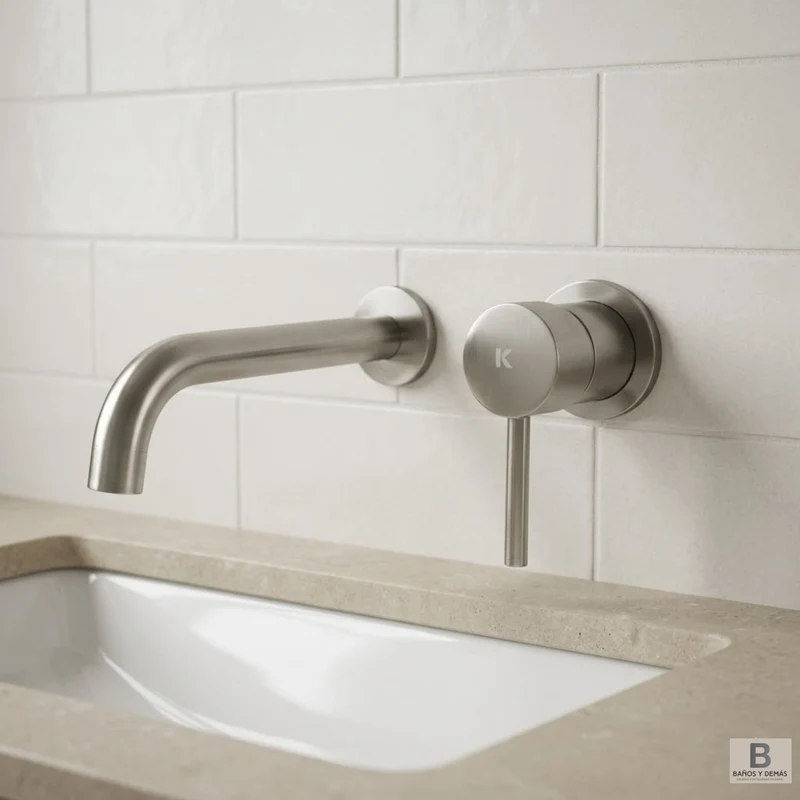 Grifo monomando de lavabo empotrado Plenum