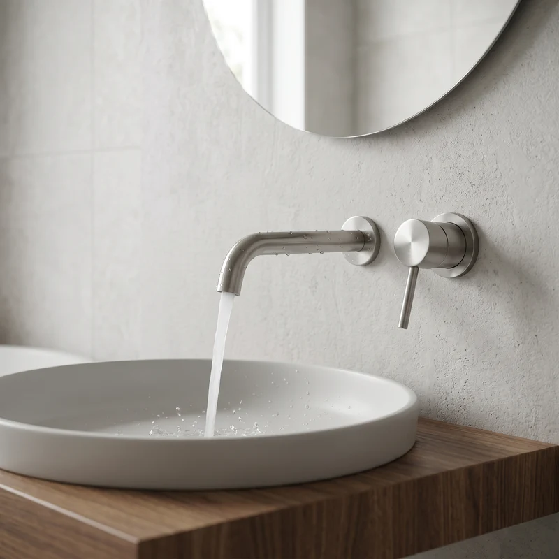 Grifo monomando de lavabo empotrado Plenum