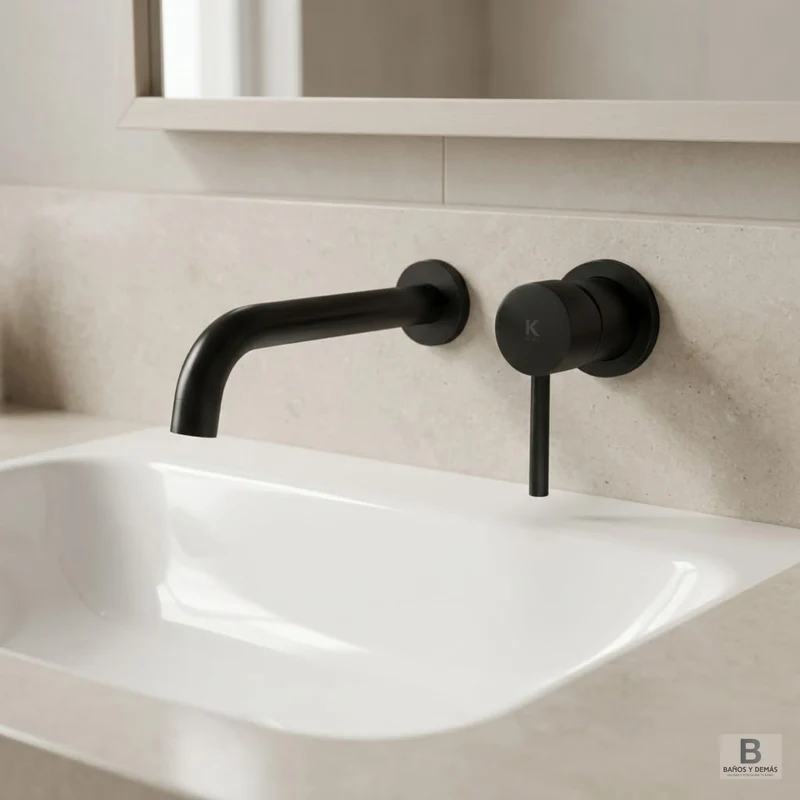 Grifo monomando de lavabo empotrado Plenum