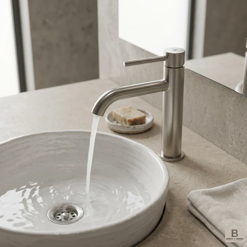 Grifo monomando de lavabo Plenum