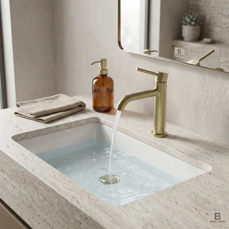 Grifo monomando de lavabo Plenum