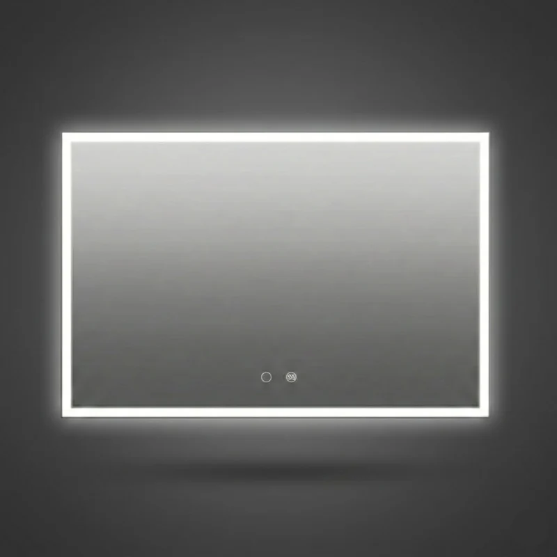 Espejo de baño rectangular Suiza Ledimex