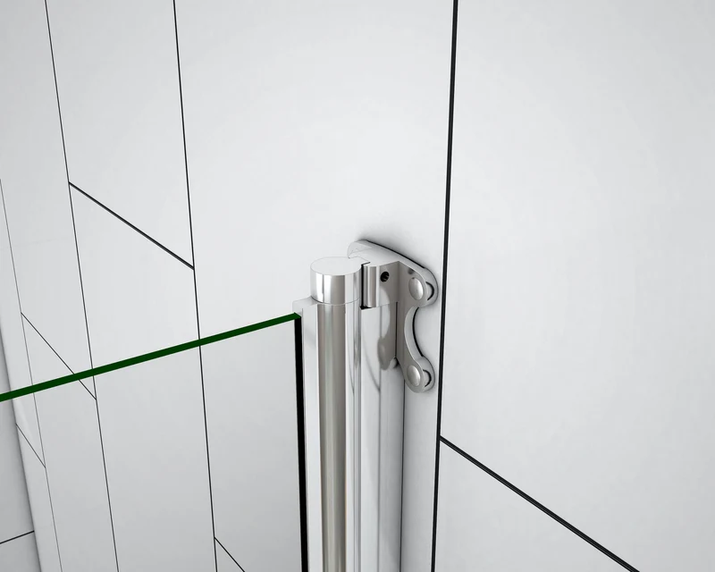 Mampara de bañera Abatible Simple de 1 Hoja 180 grados 70x140cm