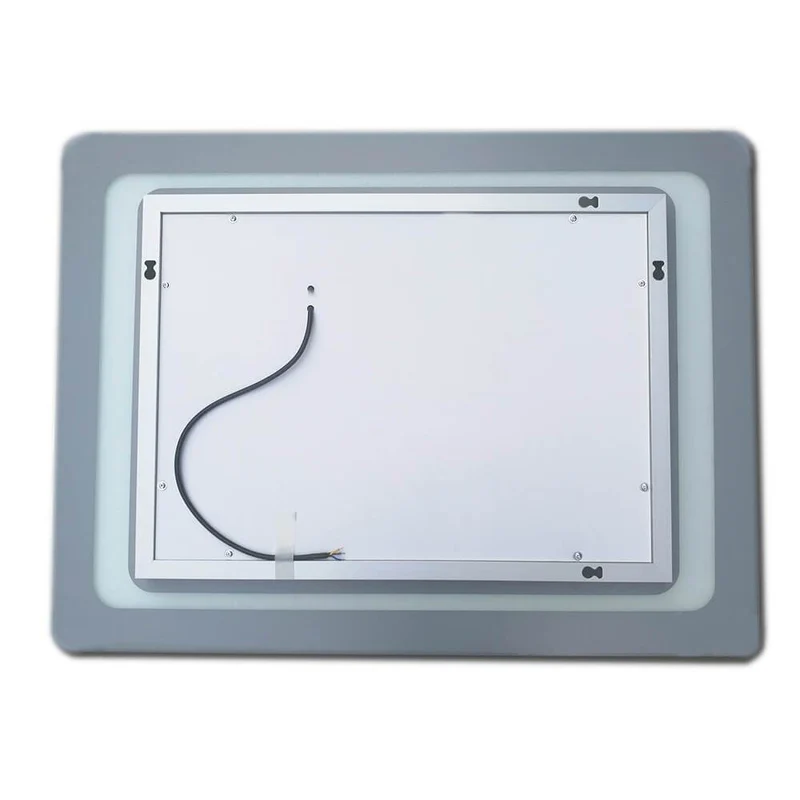 Espejo de para baño led(Birllo LED envolvente) anti-niebla horizontal interruptor de sensor de un toque