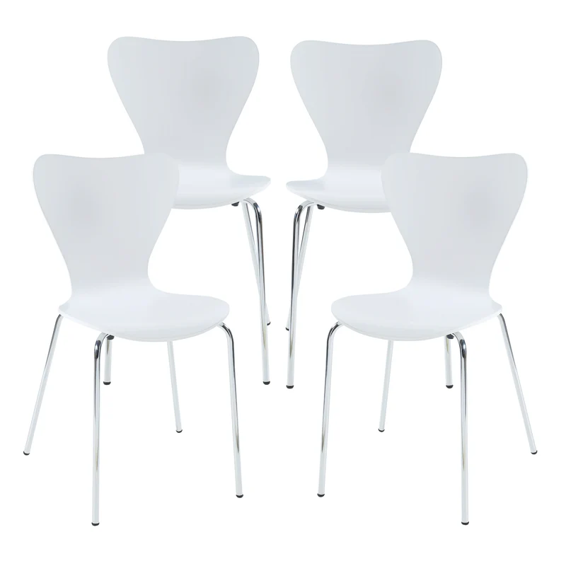 Silla de comedor Essunga juego de 4 [en.casa]