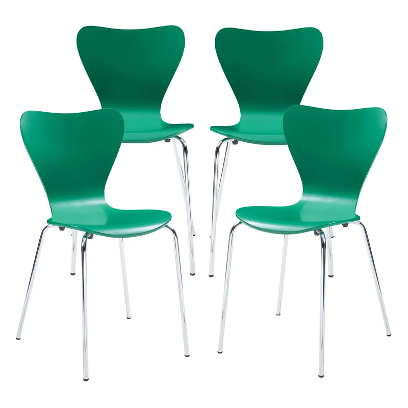 Silla de comedor Essunga juego de 4 [en.casa]
