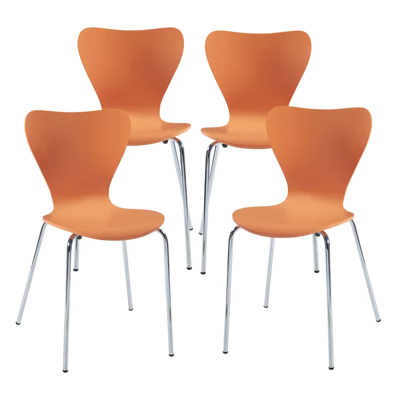 Silla de comedor Essunga juego de 4 [en.casa]
