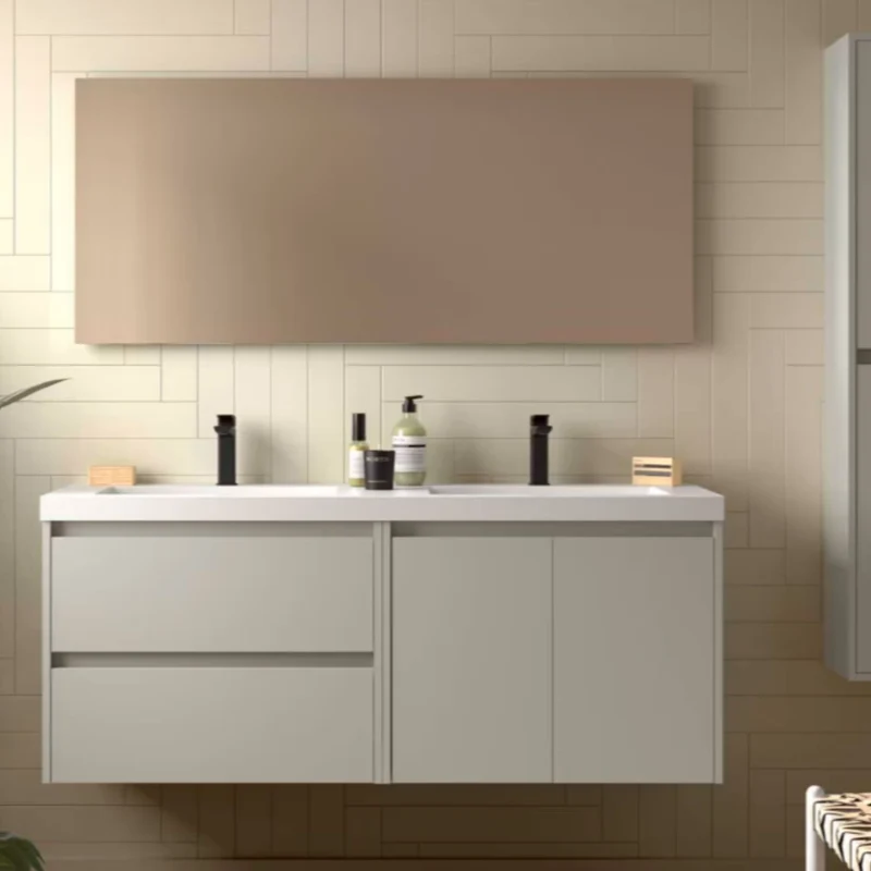 Conjunto mueble de baño Noja Salgar 2 cajones con 2 puertas