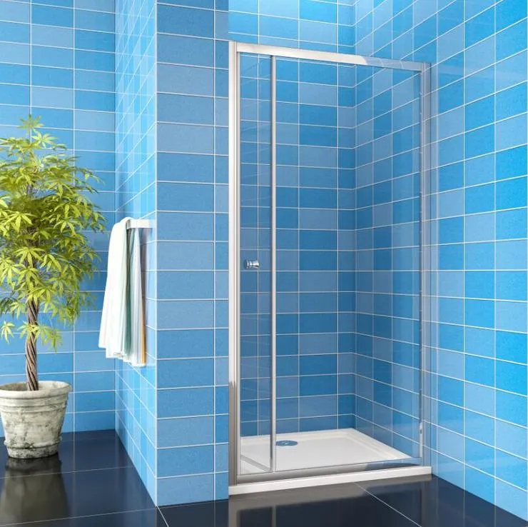 Mamparas Puerta Abatible Pantalla de Ducha 5mm cristal para