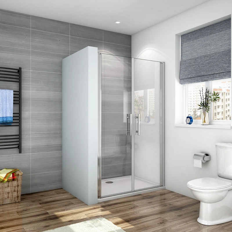 Mamparas Ducha Pantalla Baño 6mm cristal templado Easyclean