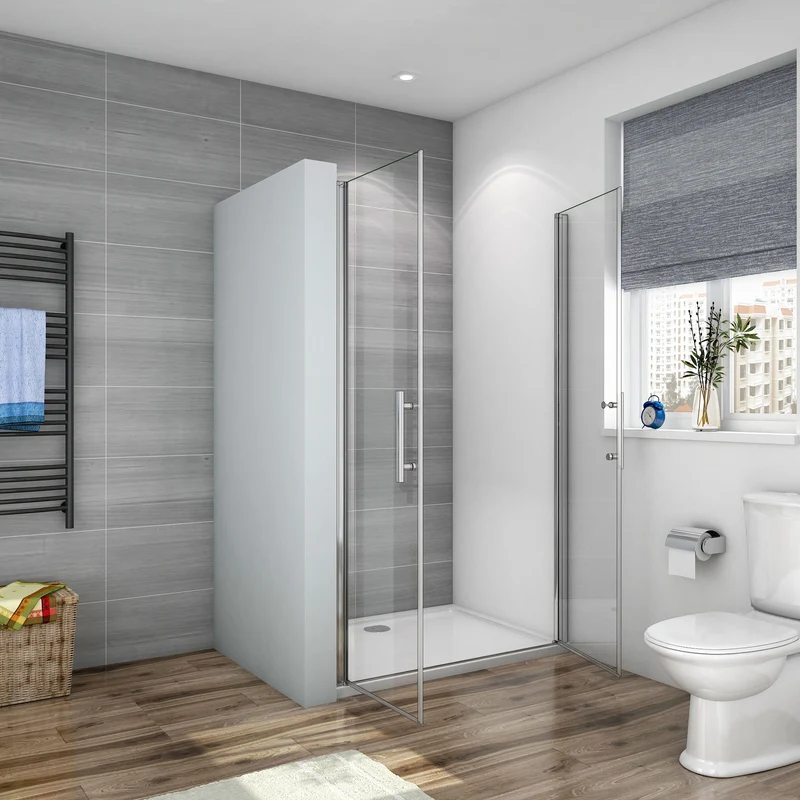 Mamparas Ducha Pantalla Baño 6mm cristal templado Easyclean