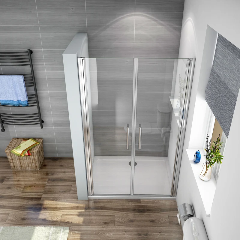 Mamparas Ducha Pantalla Baño 6mm cristal templado Easyclean