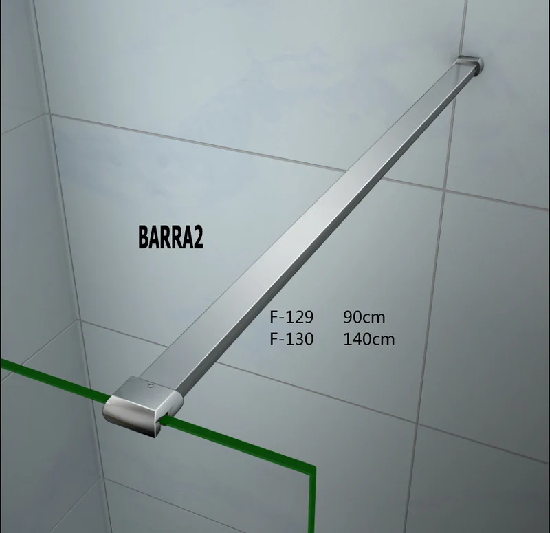 Mamparas Puerta Giratoria + Panel Fijo 6mm Pantalla de Ducha para Baño