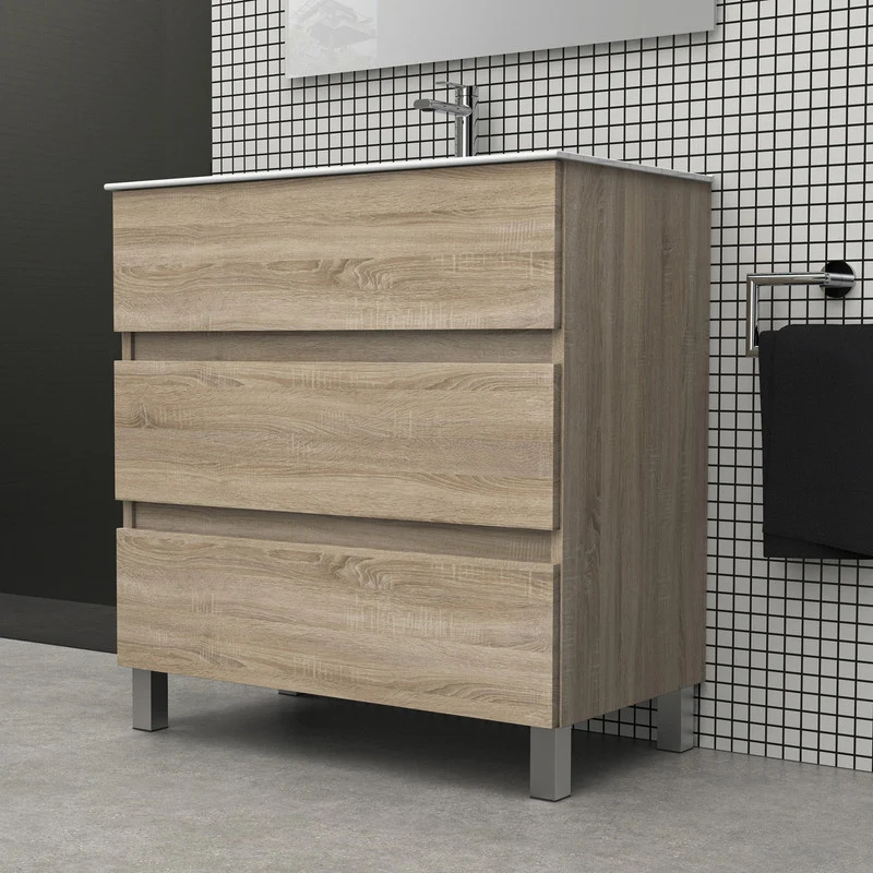 Mueble con patas modelo Milan