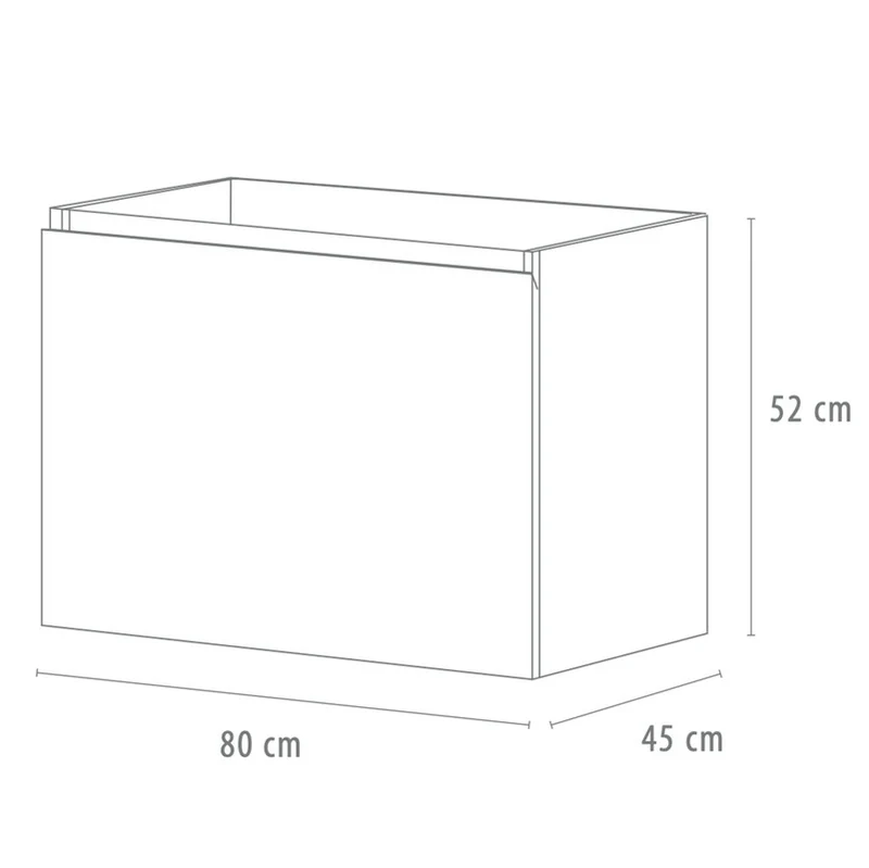 Mueble suspendido para el baño modelo Busan